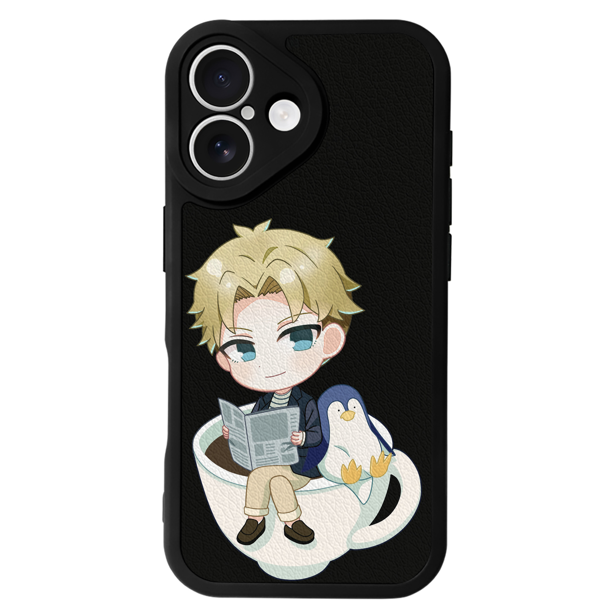 （画像用） SPY×FAMILY间谍家家酒 【iPhone 16シリーズ対応】シリコンスマホケース（レザー調） 材質：シリコン